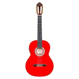 Gipsy-King-GK-w/case Signature Series Классическая гитара со звукоснимателем, Kremona