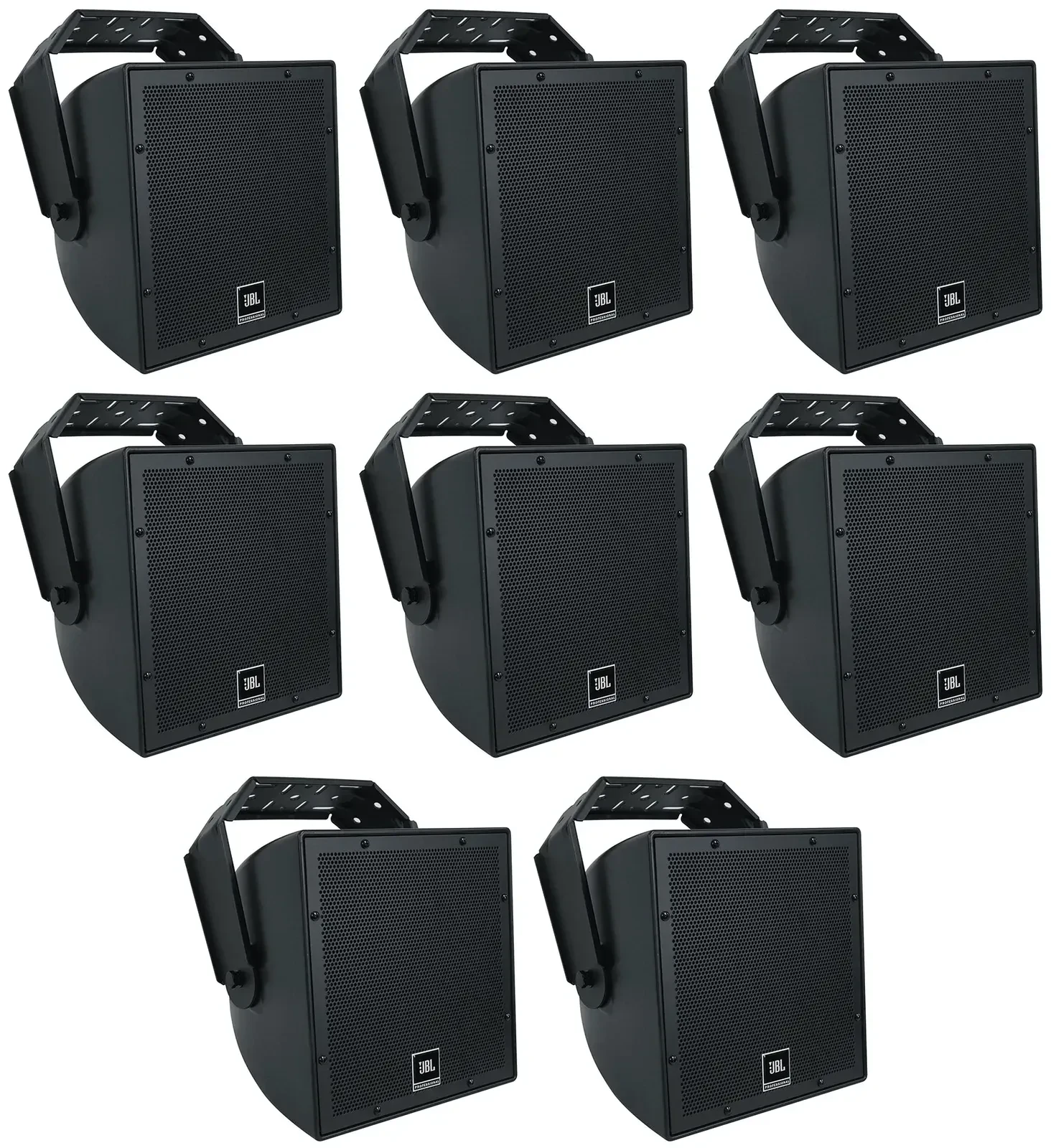 Настенная акустика JBL AWC82 Black (8 штук)