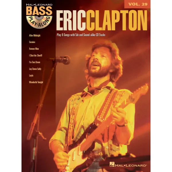 Hal Leonard Bass Play-Along Volume 29: Eric Clapton