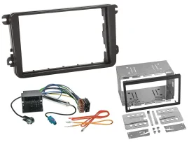 Radioeinbauset Doppel DIN Autoradio für VW Passat 05-14 Polo 09-14 Scirocco