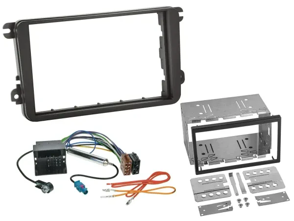 Radioeinbauset Doppel DIN Autoradio für VW Passat 05-14 Polo 09-14 Scirocco