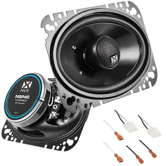 1987-1996 Jeep Wrangler YJ - Front Factory Speaker Replacement Package | NVX