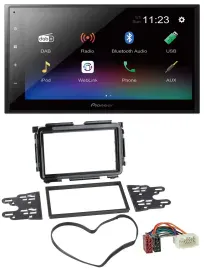 Pioneer USB Bluetooth DAB 2DIN MP3 Autoradio für Honda HR-V (RU, ab 2015)