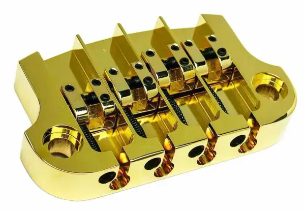 Бридж для бас-гитары Hipshot 5G400G SuperTone Gibson Replacement 3-Point Gold