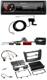 Автомагнитола для Mazda 3 (2009–2013) Pioneer USB, DAB, Bluetooth, Can-Bus, поддержка кнопок на руле