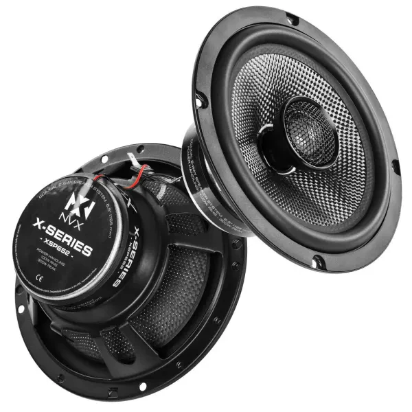 NVX XSP652 X-Series 600W 6.5" 2-Way Car Audio Coaxial Speakers