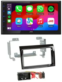JVC Bluetooth USB MP3 2DIN DAB Autoradio für Fiat Ducato Peugeot Boxer Citroen J
