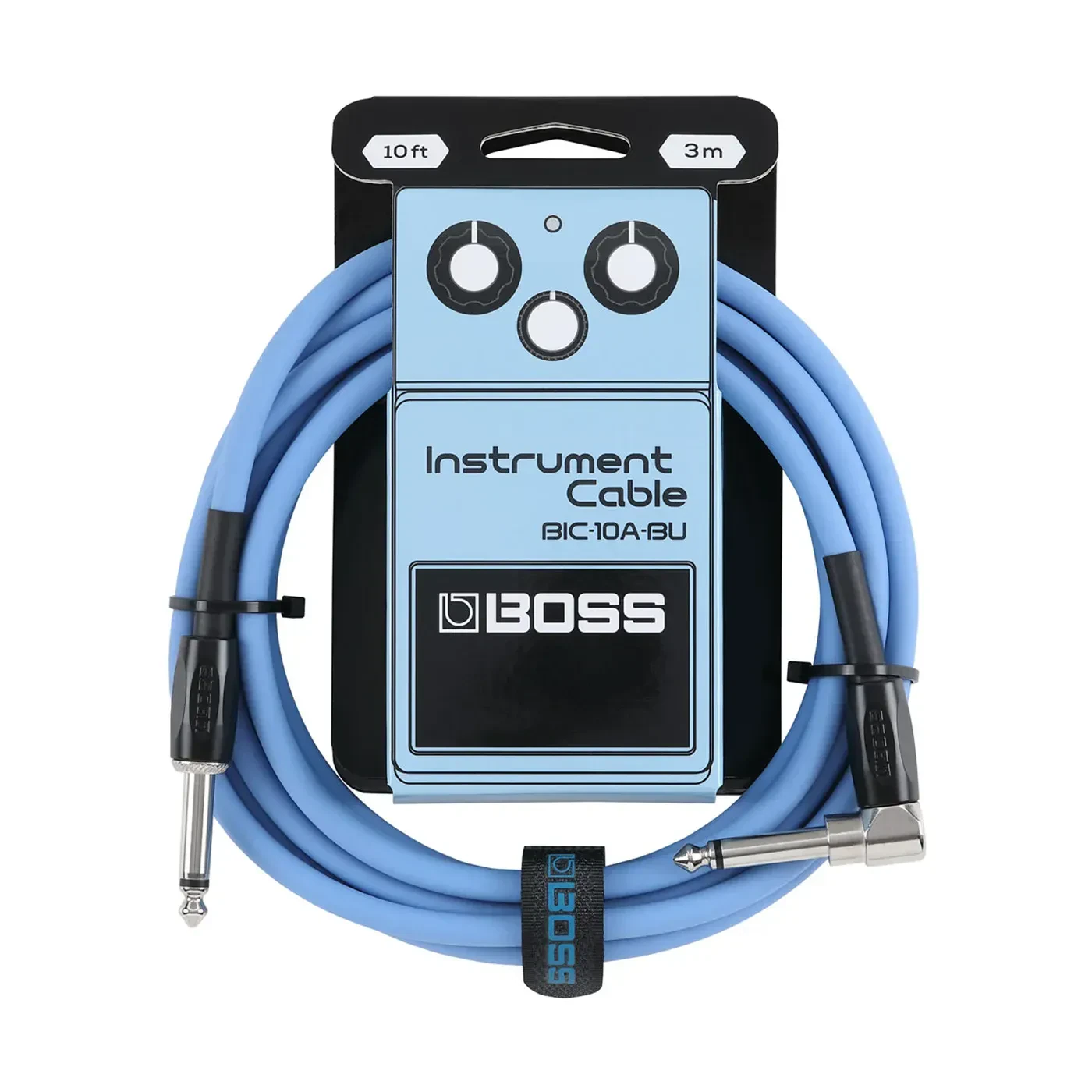 Инструментальный кабель BOSS BIC-10A-BU Blue 3 м