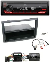 JVC Bluetooth USB DAB Lenkrad Autoradio für Renault Megane 2009-2012