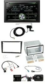 Pioneer CD USB Lenkrad Bluetooth 2DIN DAB Autoradio für Opel Corsa D 2006-2008 s