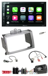 Pioneer DVD 2DIN Lenkrad DAB Bluetooth USB Autoradio für Hyundai i20 2009-2012 s