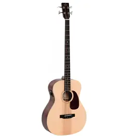 Бас-гитара акустическая Sigma Guitars BME+ Jumbo Satin Natural