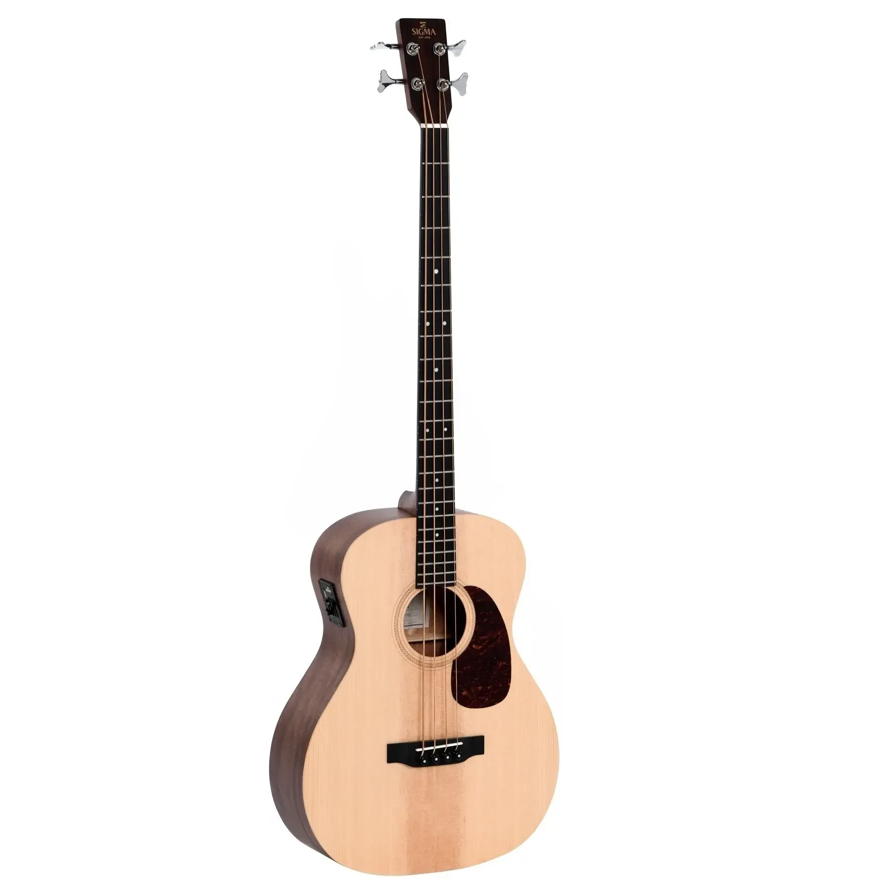 Бас-гитара акустическая Sigma Guitars BME+ Jumbo Satin Natural
