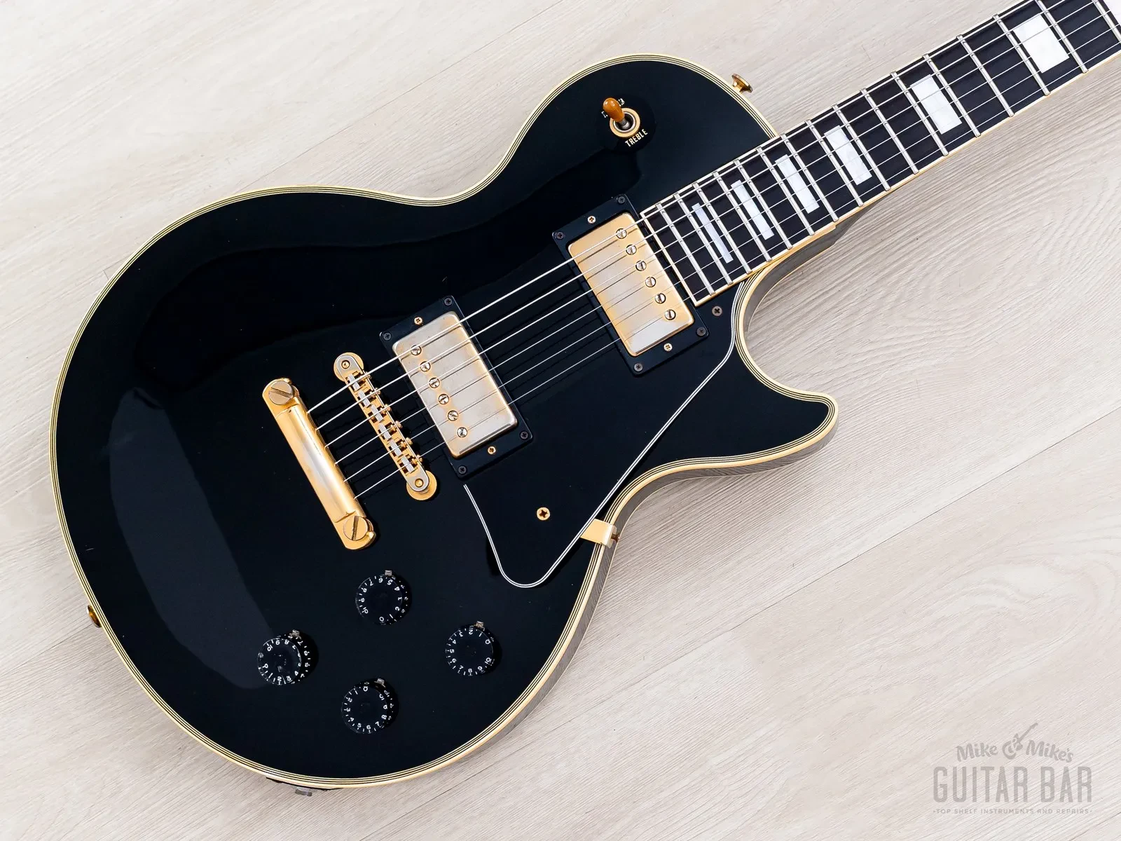 1996 Orville Les Paul Custom Gibson-Licensed '57 Spec Black Beauty, Japan