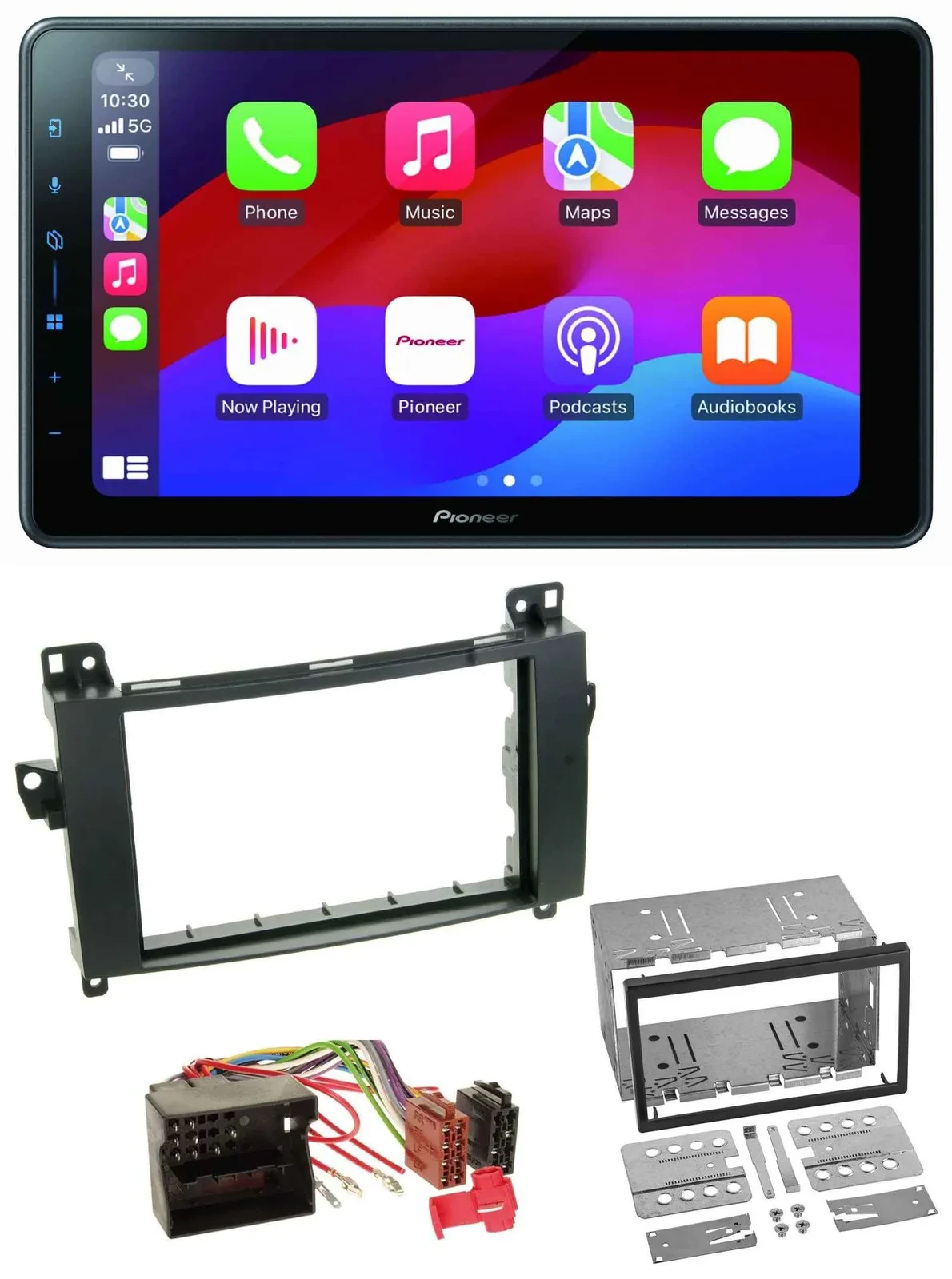 Pioneer Bluetooth 2DIN USB MP3 DAB Autoradio für Mercedes B-Klasse T245 05-11