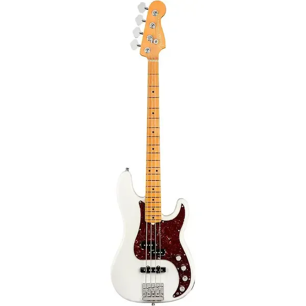 Бас-гитара Fender American Ultra Precision Bass Maple FB Arctic Pearl