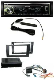 Автомагнитола Pioneer MP3 USB CD DAB AUX для Audi A4 (B6/B7, 2001–2008) Quadlock