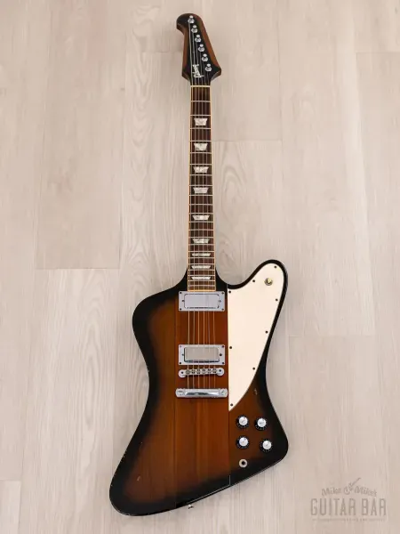 Электрогитара Gibson Firebird V HH Vintage Sunburst w/case USA 1997