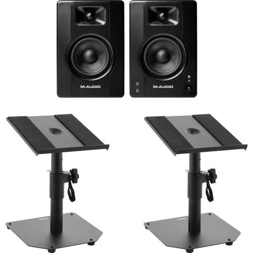 M-Audio BX4 BT Bluetooth Monitors (pair)