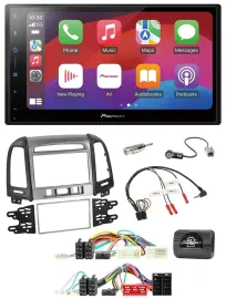 Pioneer DAB USB Lenkrad Bluetooth 2DIN Autoradio für Hyundai Santa Fe 10-12 3 Sc