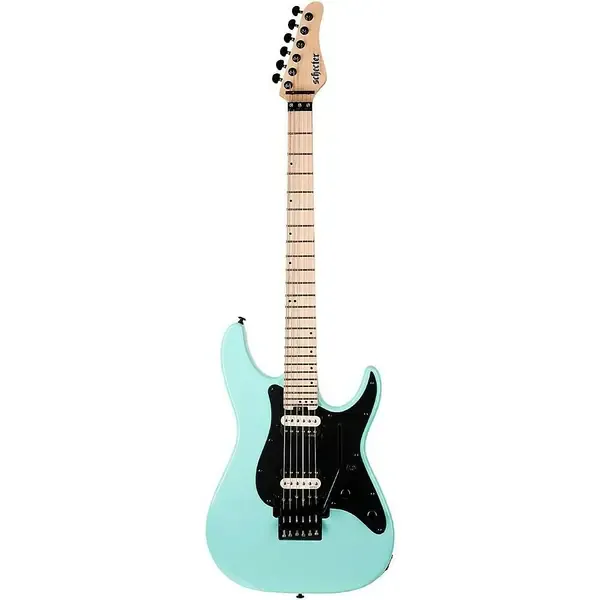 Электрогитара Schecter Sun Valley Super Shredder Floyd Rose Sea Foam Green Black Pickguard