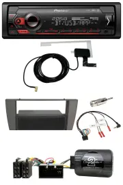 Pioneer DAB USB Lenkrad Bluetooth Autoradio für Jaguar X-Type S-Type 2003-2008