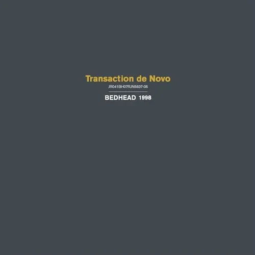 Виниловая пластинка Bedhead - Transaction de Novo [New Vinyl LP] Colored Vinyl