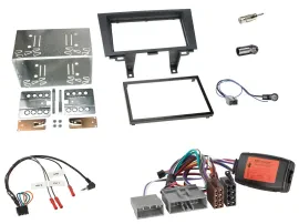 Einbauset Lenkradadapter Doppel DIN Autoradio für Honda CRV 2007-2012 -17 Pin