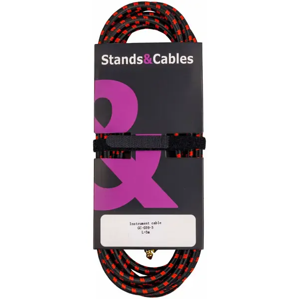 Инструментальный кабель Stands&Cables GC-039-3 3 м