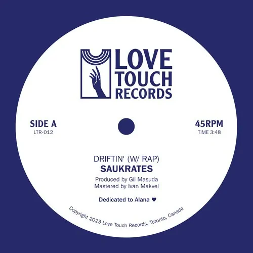 Виниловая пластинка Saukrates – Driftin' 7" (Релиз 2024)