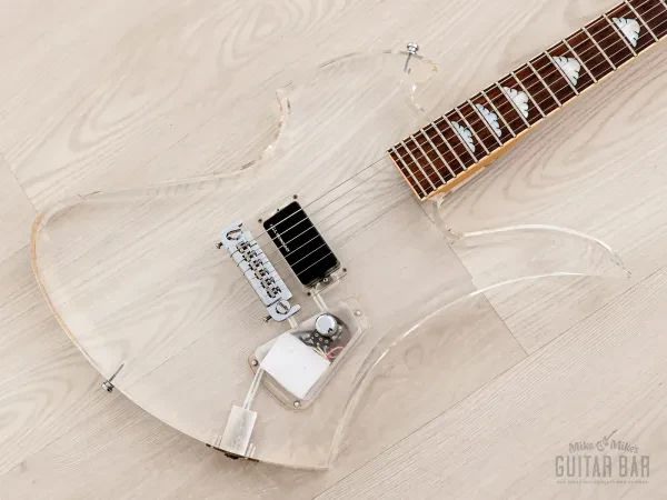 2010s Fernandes hide Signature MG-85C Acrylic Mockingbird, Japan