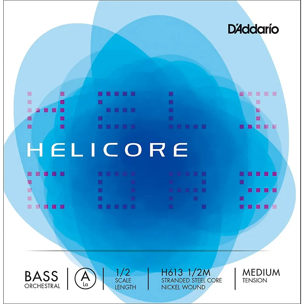 Струна для контрабаса D'Addario Helicore Orchestral A 1/2 Medium