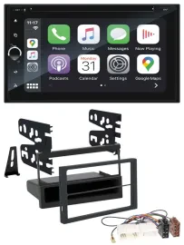 Автомагнитола Blaupunkt 2 DIN Bluetooth DAB USB DVD MP3 для Mazda 626 (1999–2002), MPV (1996–1999)