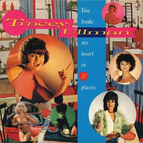 TRACEY ULLMAN - You Broke My Heart In 17 Places (LP , Used)
