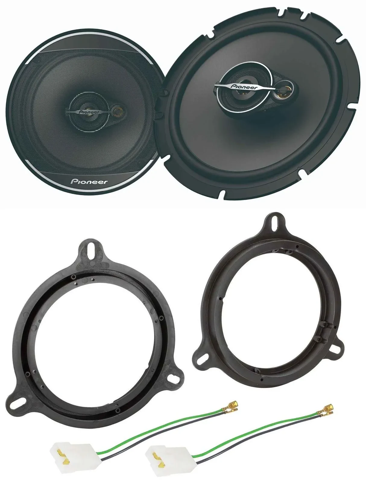 Pioneer 16,5cm 3-Wege 320Watt Lautsprecher für Nissan Note Qashqai Fronttür Auto
