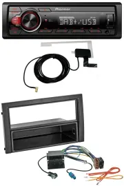Pioneer 1DIN MP3 DAB USB AUX Autoradio für Skoda Fabia 6Y Facelift 2004-2007 Qua