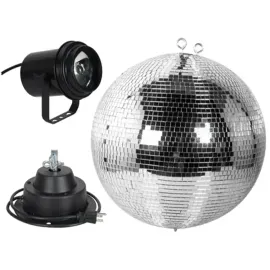 Eliminator Lighting M600EL 16" Mirror Ball Pack with Motor & Pinspot idjnow