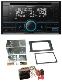 Kenwood CD 2DIN DAB USB MP3 Bluetooth Autoradio für Porsche Cayenne 2007-2010