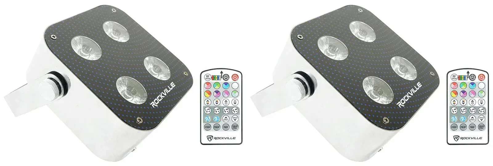 Светодиодный прибор Rockville MINI RF4 (пара)