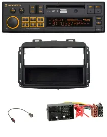 Pioneer DAB MP3 USB Bluetooth Autoradio für Fiat 500 L (ab 2012)