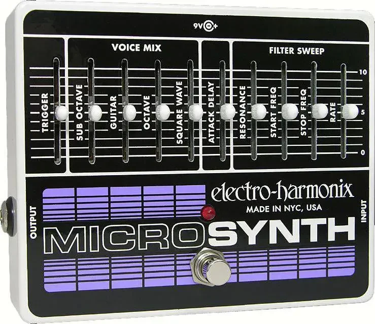 Педаль эффектов для электрогитары Electro-Harmonix MicroSynth