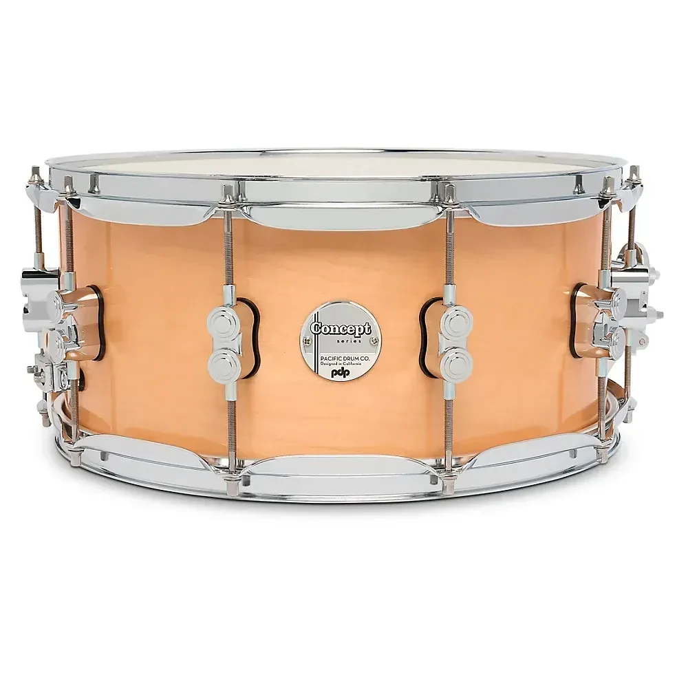 Малый барабан PDP by DW Concept Maple 14x6.5 Natural Lacquer