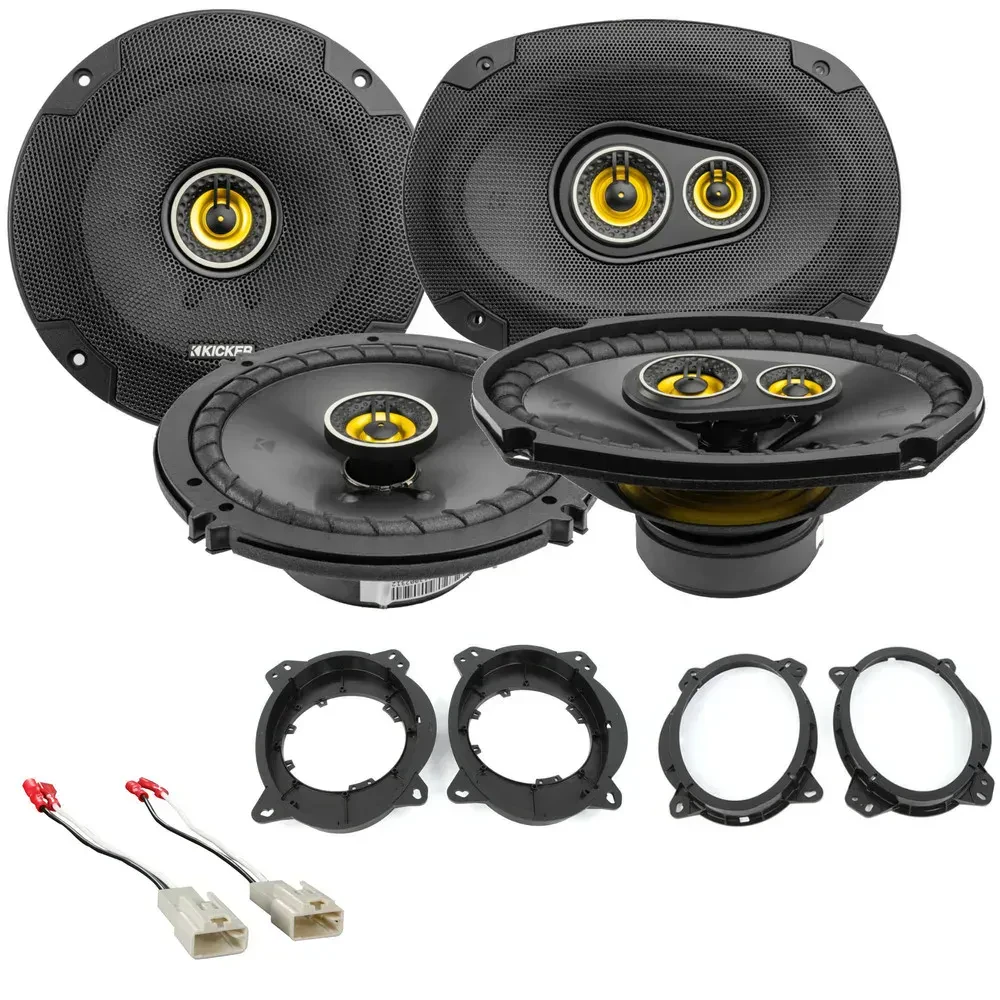 Автомобильные динамики для Toyota Highlander (2008–2013) Kicker Factory Speaker Replacement Package (набор)