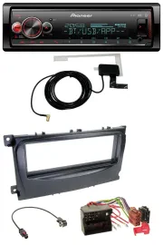 Автомагнитола Pioneer Bluetooth DAB USB MP3 для Ford Focus, C‑Max, Galaxy (с 2007), черная