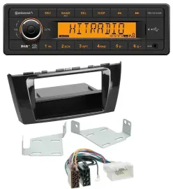 Continental 1DIN DAB MP3 AUX USB Autoradio für Mitsubishi Space Star A00 ab 13 A
