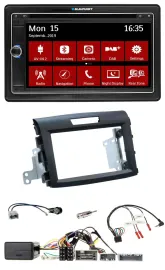 Blaupunkt 2DIN USB DAB Lenkrad Bluetooth TMC Navigation für Honda CR-V FR5/FR6 a