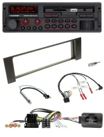Blaupunkt SD Lenkrad USB Bluetooth DAB Autoradio für Audi A4 2000-2004 Can-Bus I