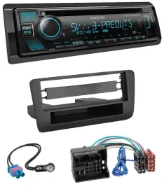 Автомагнитола для Audi A1 (с 2012) Kenwood Bluetooth USB CD MP3 DAB