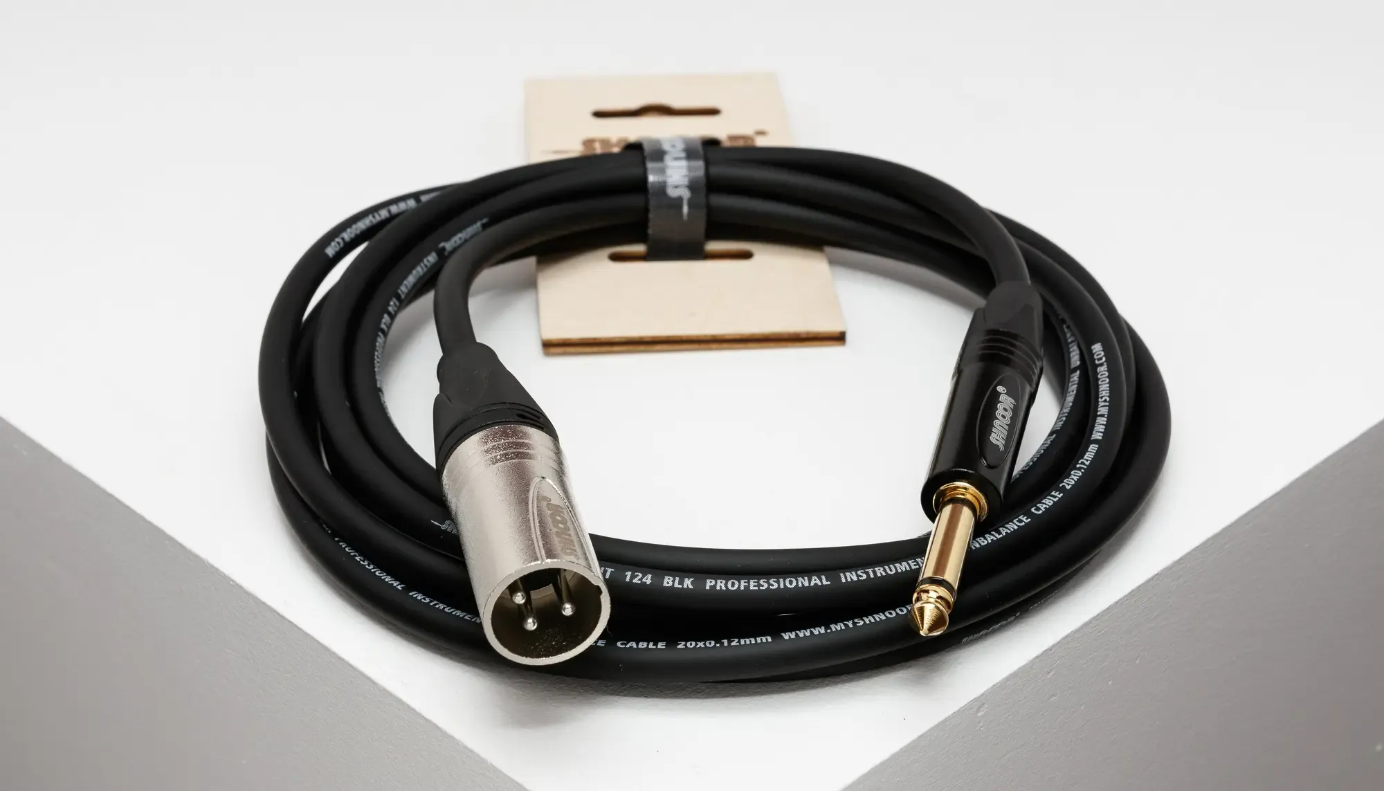 Кабель инструментальный Shnoor IC124-XMJM-10m