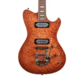 Powers Electric A-Type Select Birdseye Maple FF42 CamTail B302 - Cosmo Orange